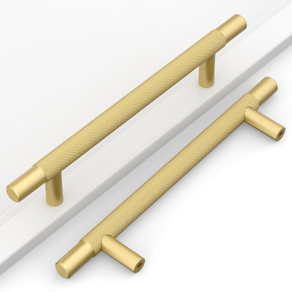 10 Pack 5"(128mm) Gold Cabinet Pulls